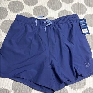 Huk Vibrant Blue Active Shorts